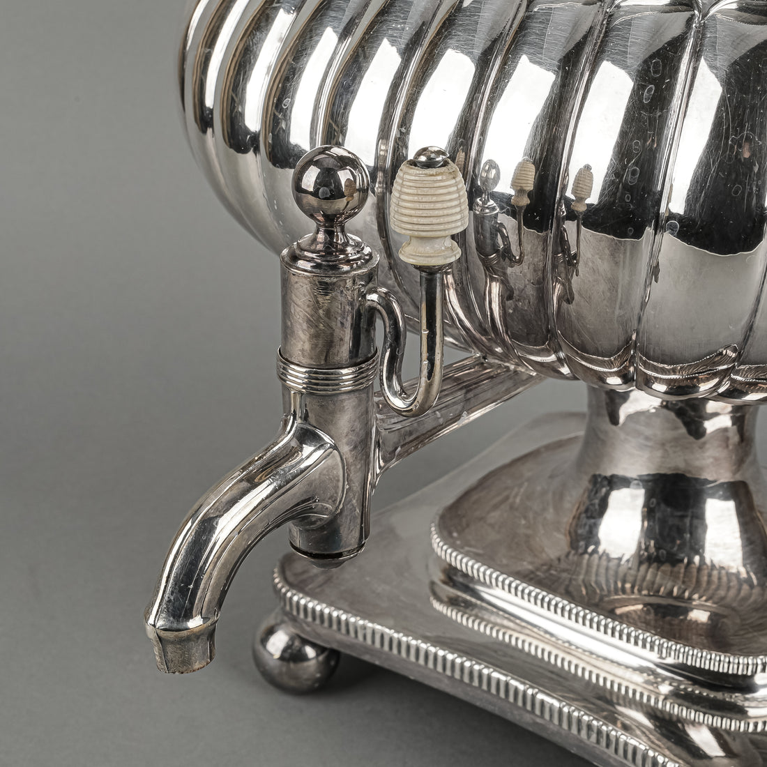 BIRKS Antique Sheffield Silver Plate Samovar