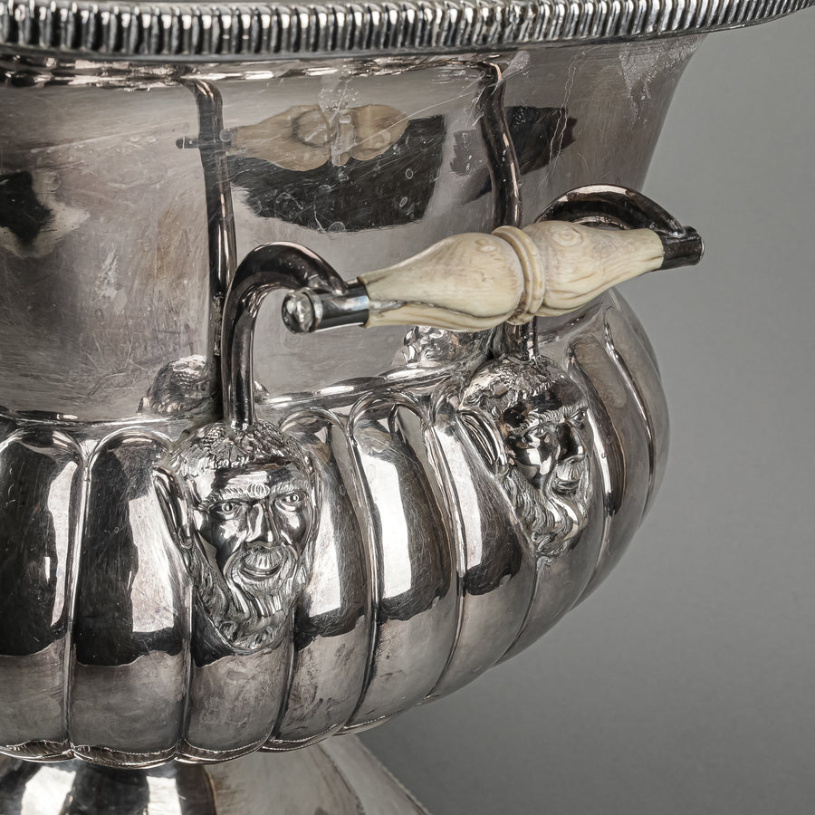 BIRKS Antique Sheffield Silver Plate Samovar