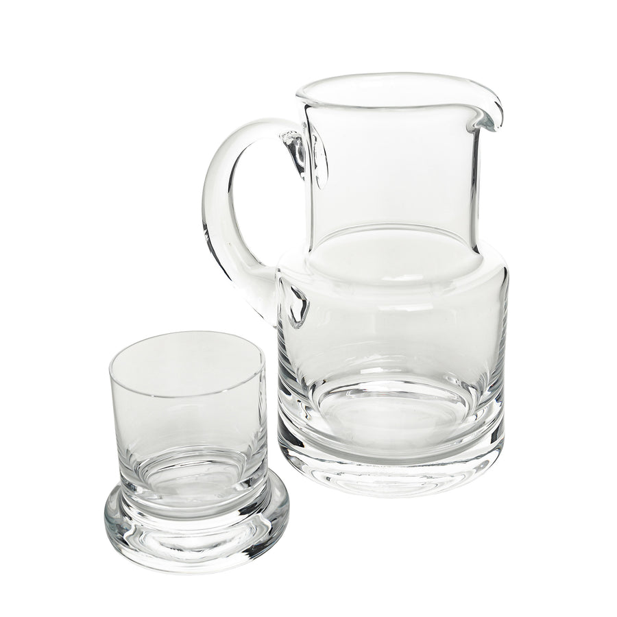 TIFFANY & CO Nite Set - Crystal Carafe & Tumbler 2pcs