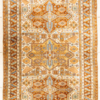 Hand Knotted Wool Kafkaz Rug 78"x48"