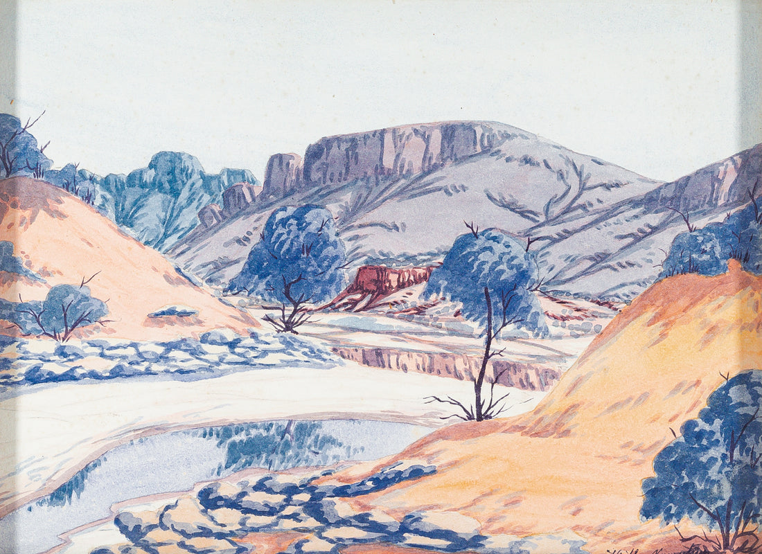 Keith Namatjira (Aboriginal Australian 1938-1977) Untitled