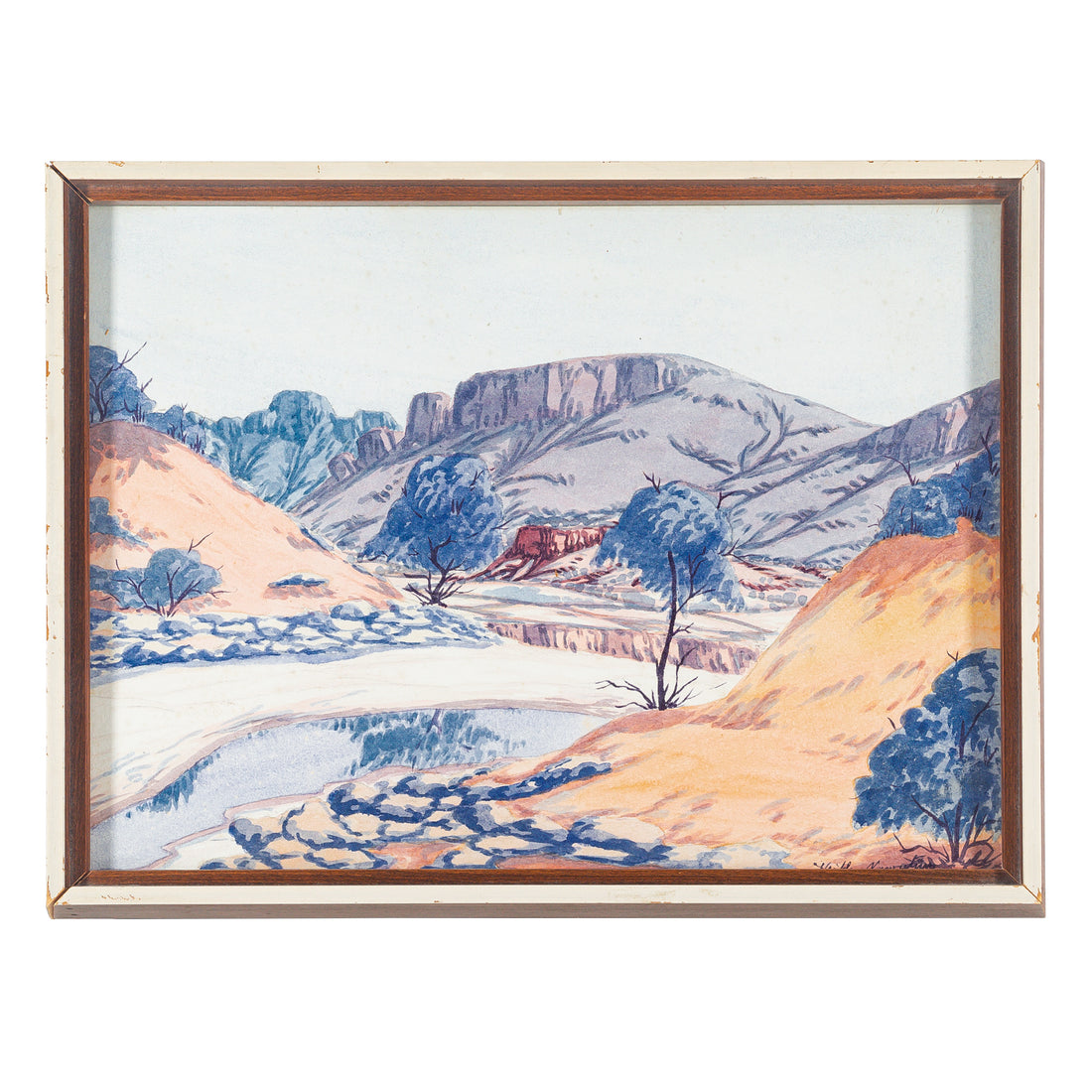 Keith Namatjira (Aboriginal Australian 1938-1977) Untitled