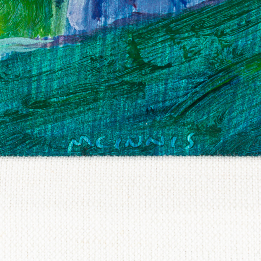 Robert Francis Michael McInnis (Canadian 1942) "Totems At Midnight"