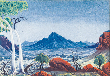 Enos Namatjira (Aboriginal Australian 1920-1960) Untitled