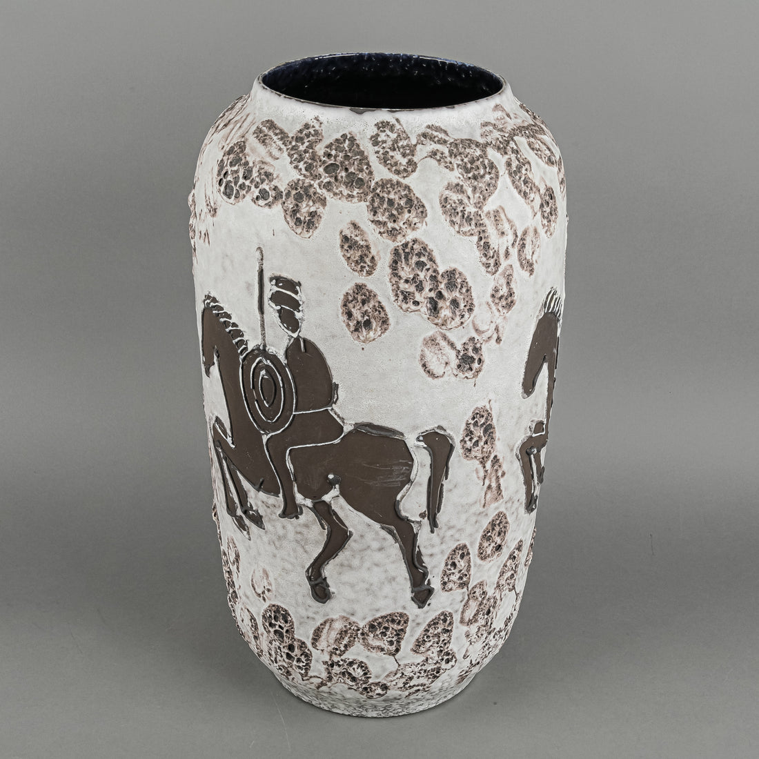 SCHEURICH 517-38 "Rider" Ceramic Floor Vase
