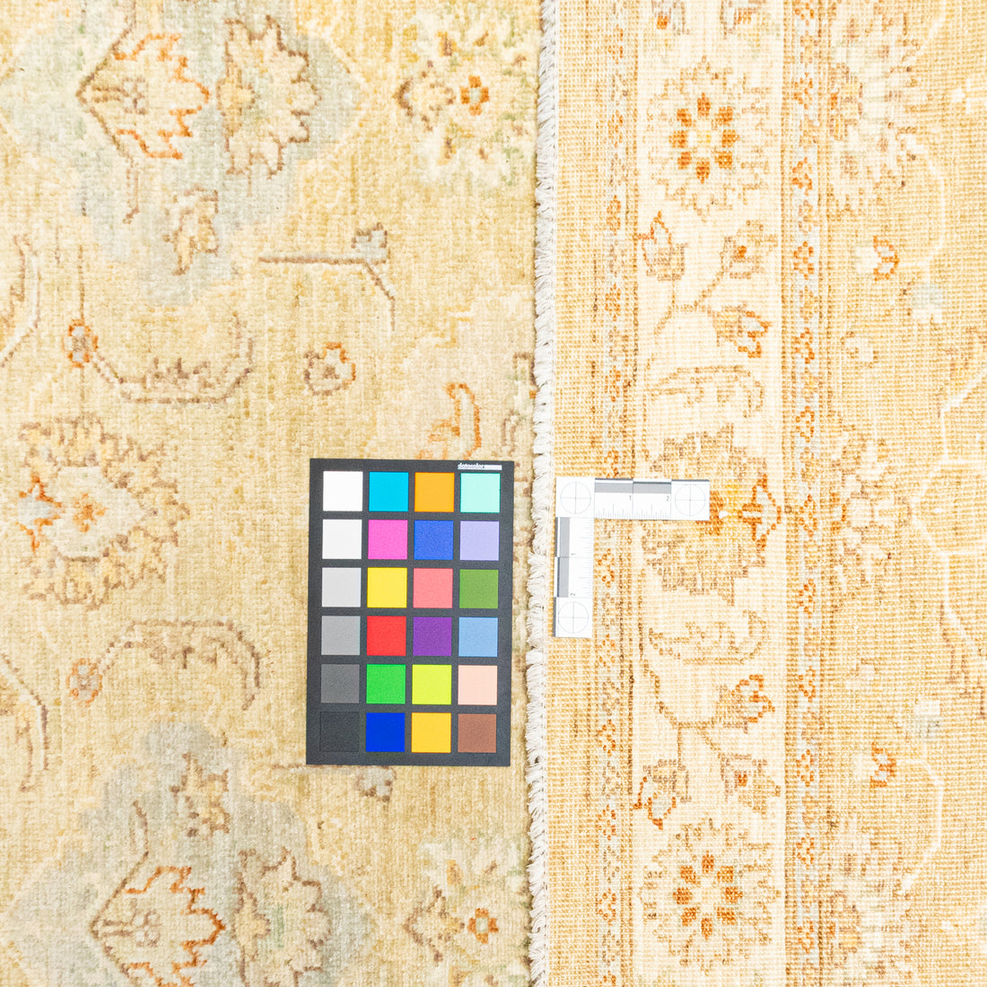 Hand Knotted Wool Turkish Oushak Style Rug 72"x48"