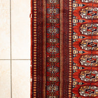 Hand Knotted Fine Bokhara Style Rug