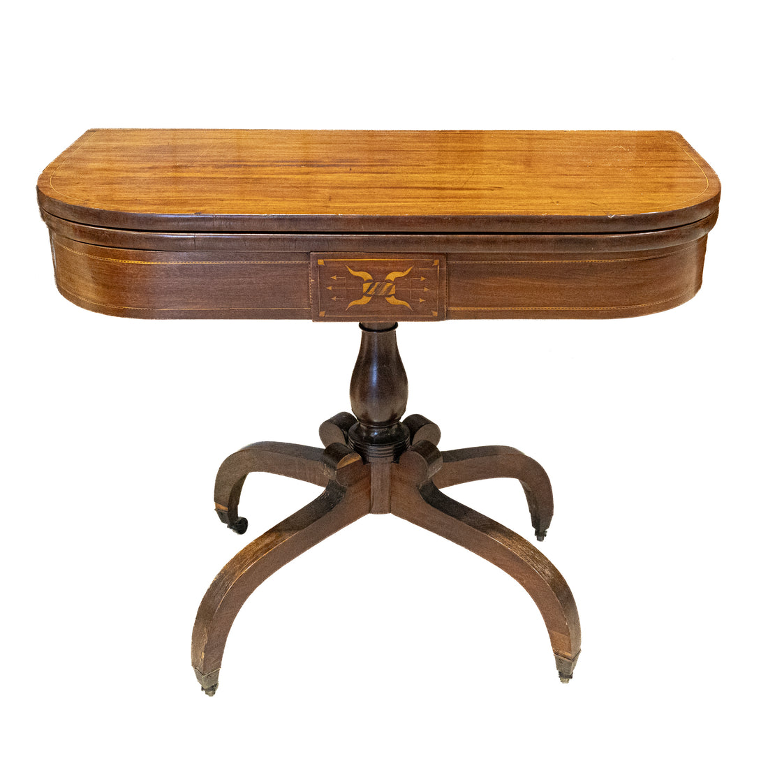 Vintage Mahogany Games Table
