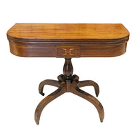 Vintage Mahogany Games Table
