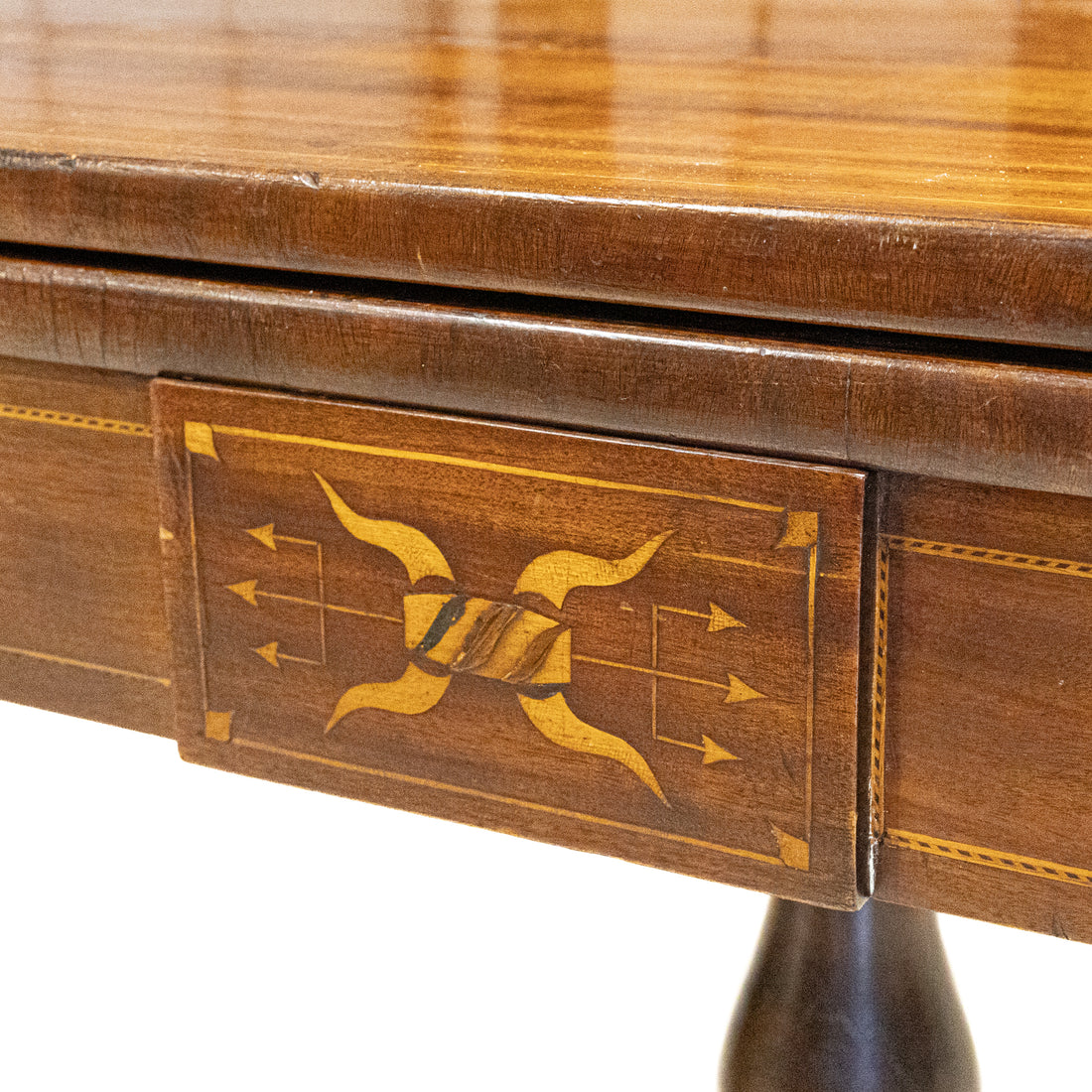 Vintage Mahogany Games Table