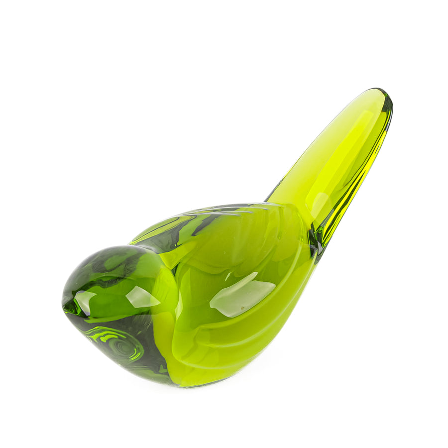 BACCARAT Figurine Oiseau/Titi Bird Amber