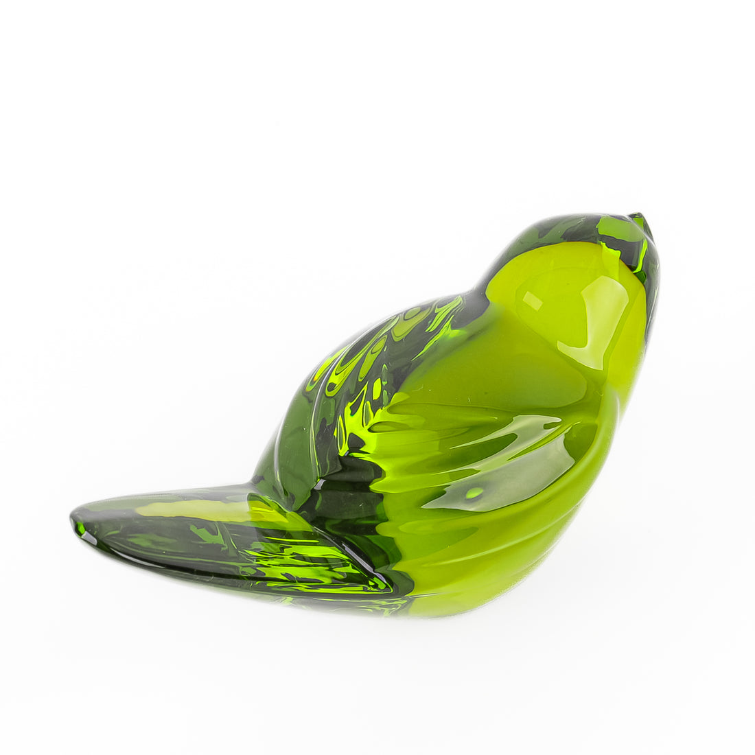 BACCARAT Figurine Oiseau/Titi Bird Amber