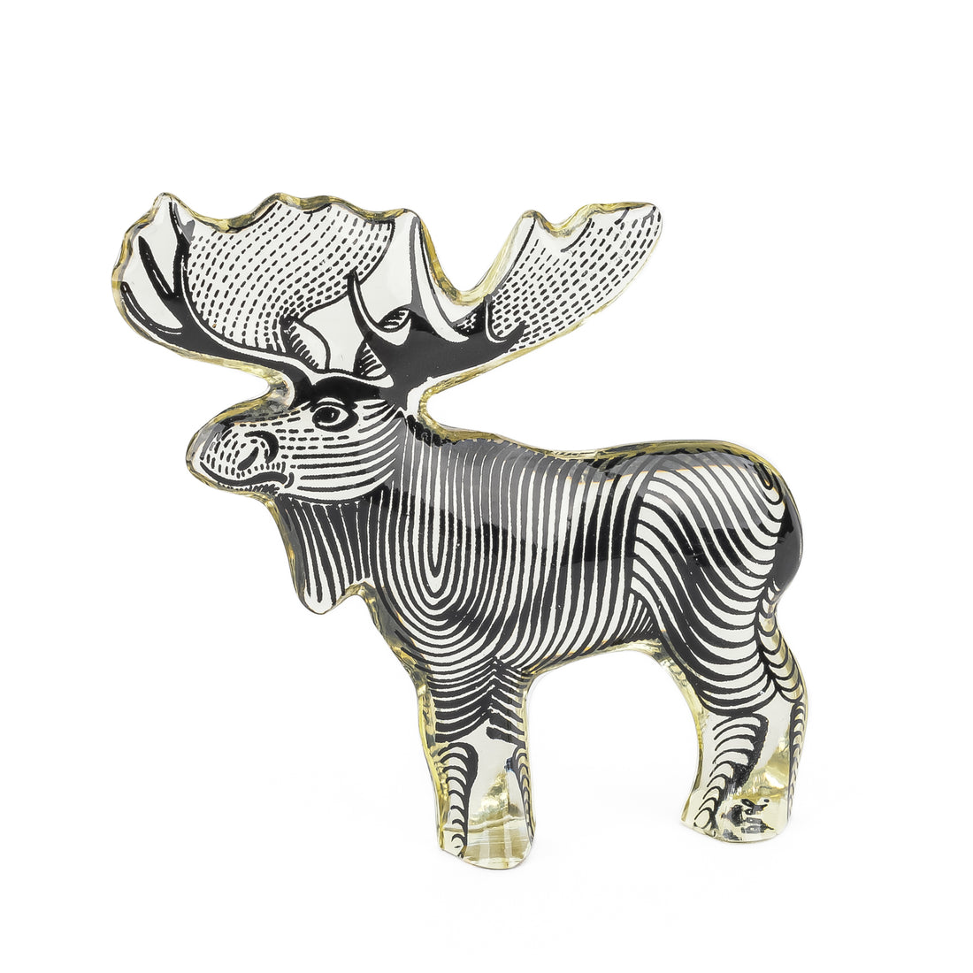 ABRAHAM PALATNIK Lucite Animal - Moose