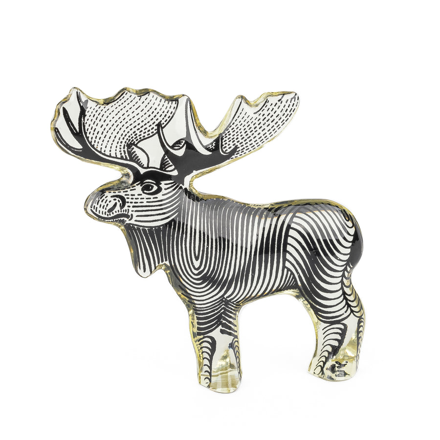 ABRAHAM PALATNIK Lucite Animal - Moose
