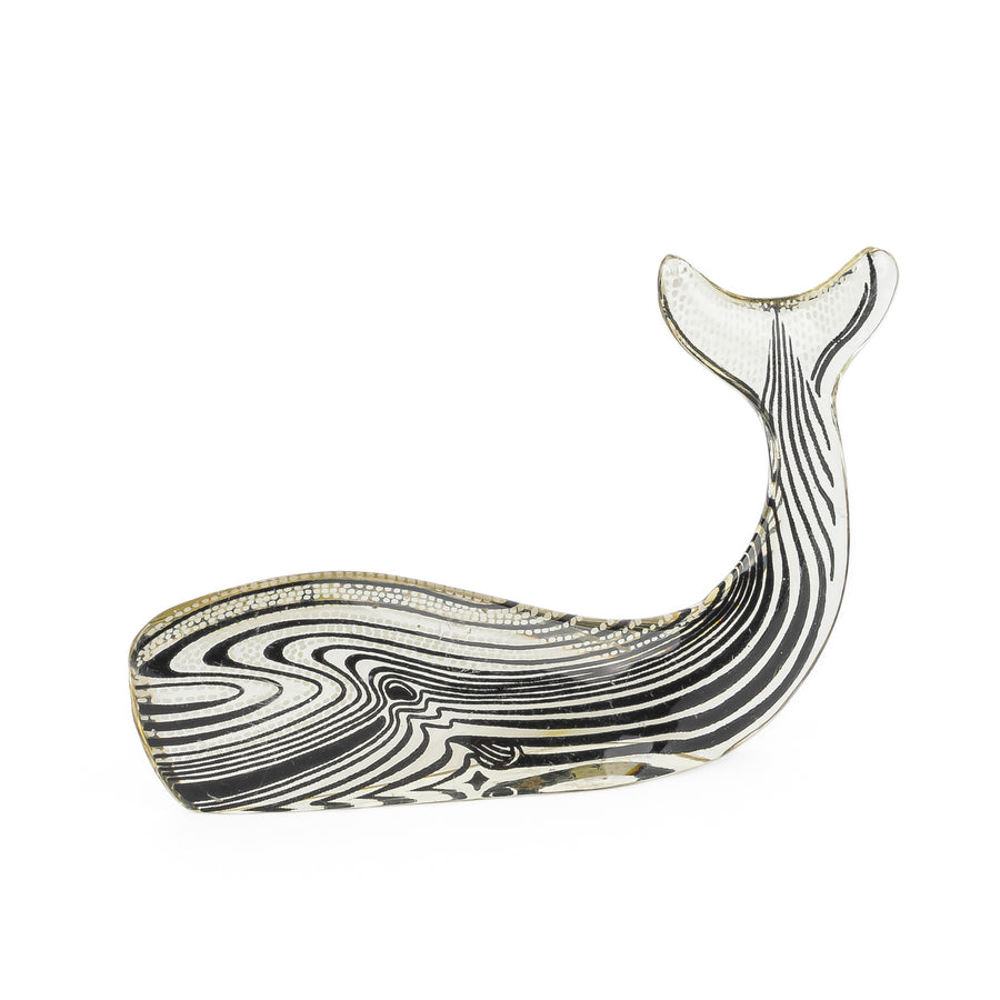 ABRAHAM PALATNIK Lucite Animal - Whale
