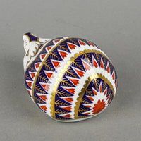 ROYAL CROWN DERBY Paperweight Hedgehog L4.25" No Date Mark