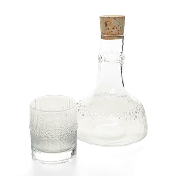 IITTALA Tapio Wirkkala NIVA Carage w/Cork Stopper & Glass