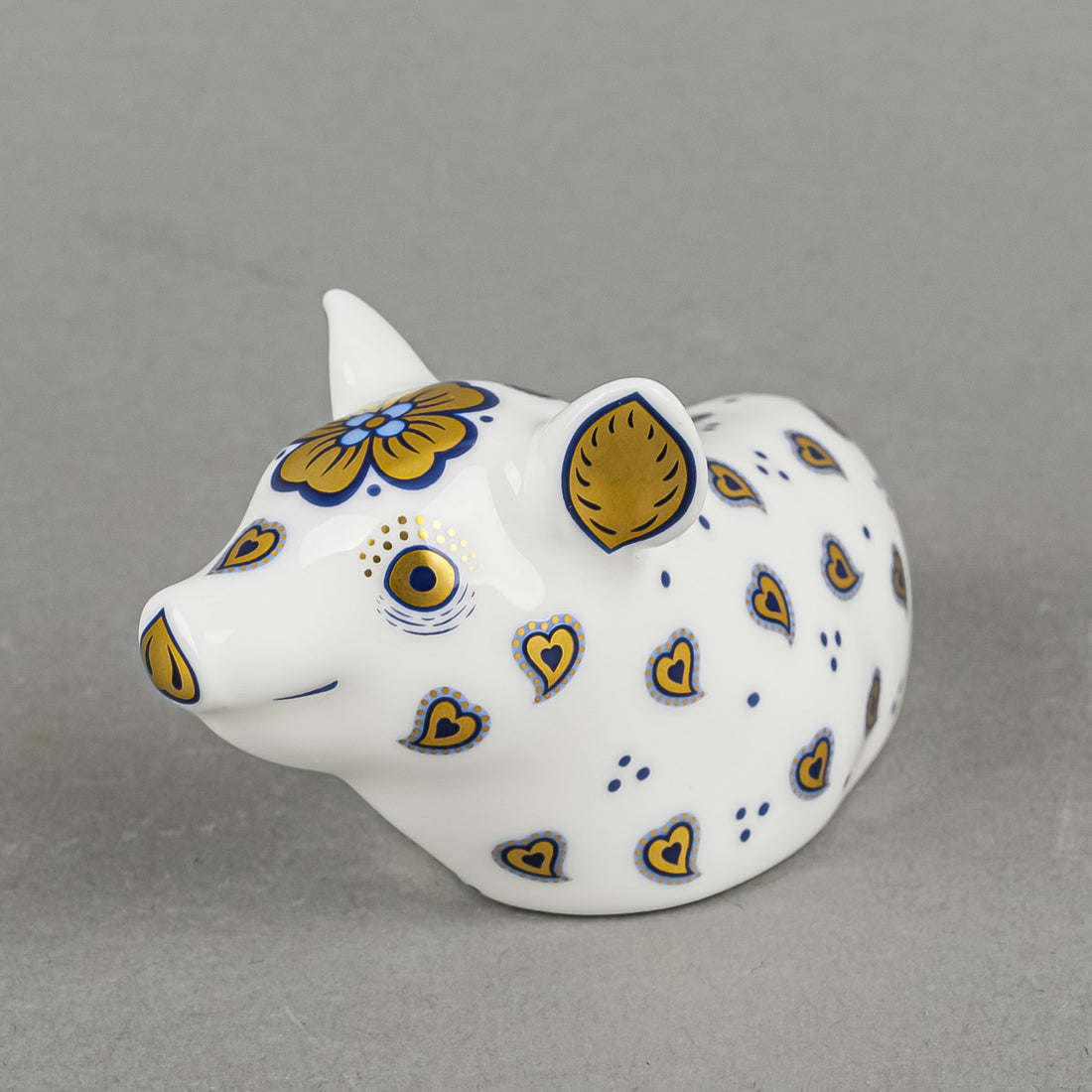 ROYAL CROWN DERBY Paperweight Chinese New Year Pig