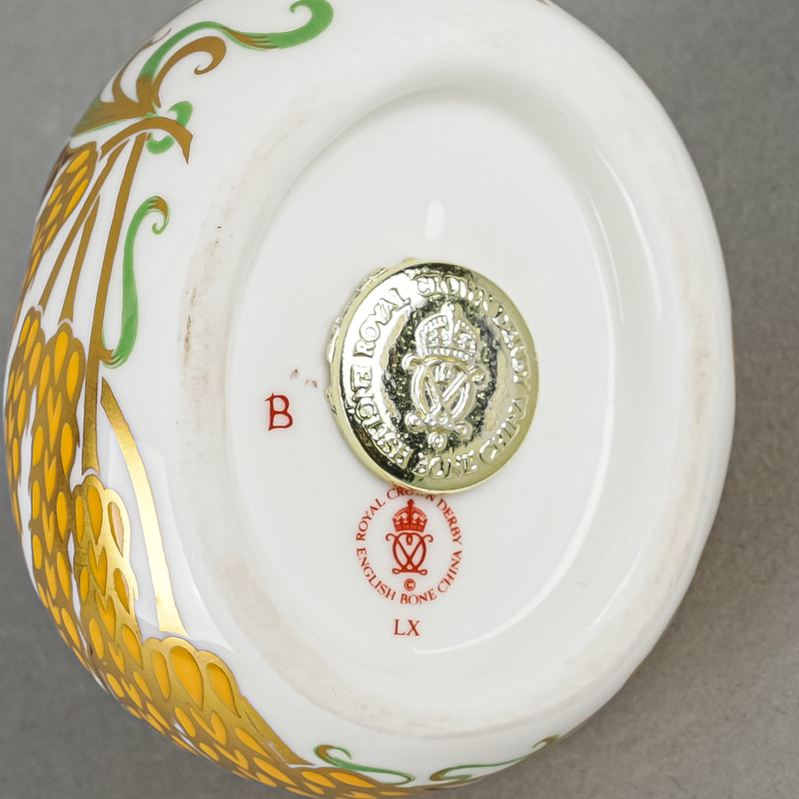 ROYAL CROWN DERBY Paperweight Sleeping Dormouse