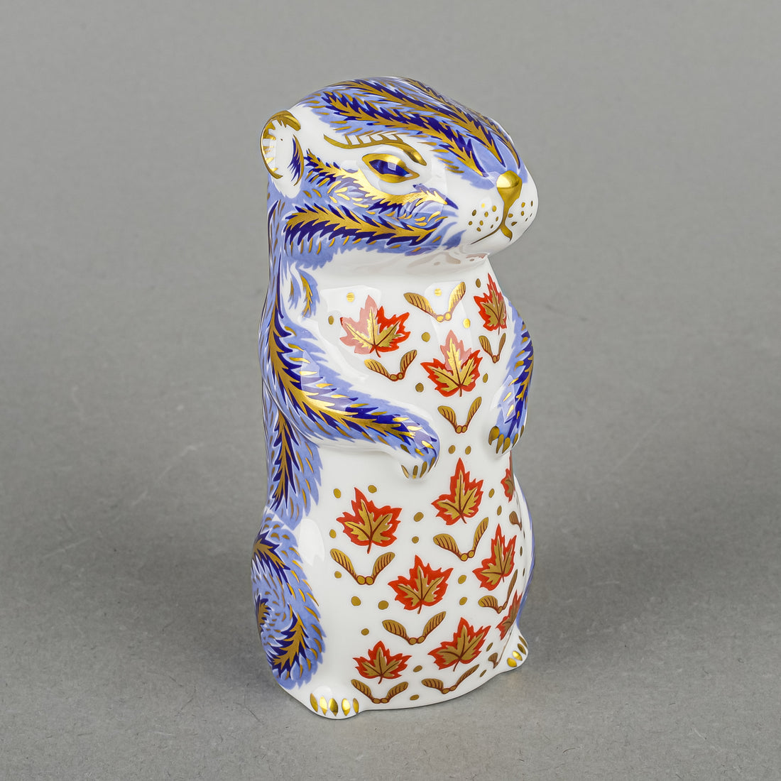 ROYAL CROWN DERBY Paperweight Chipmunk