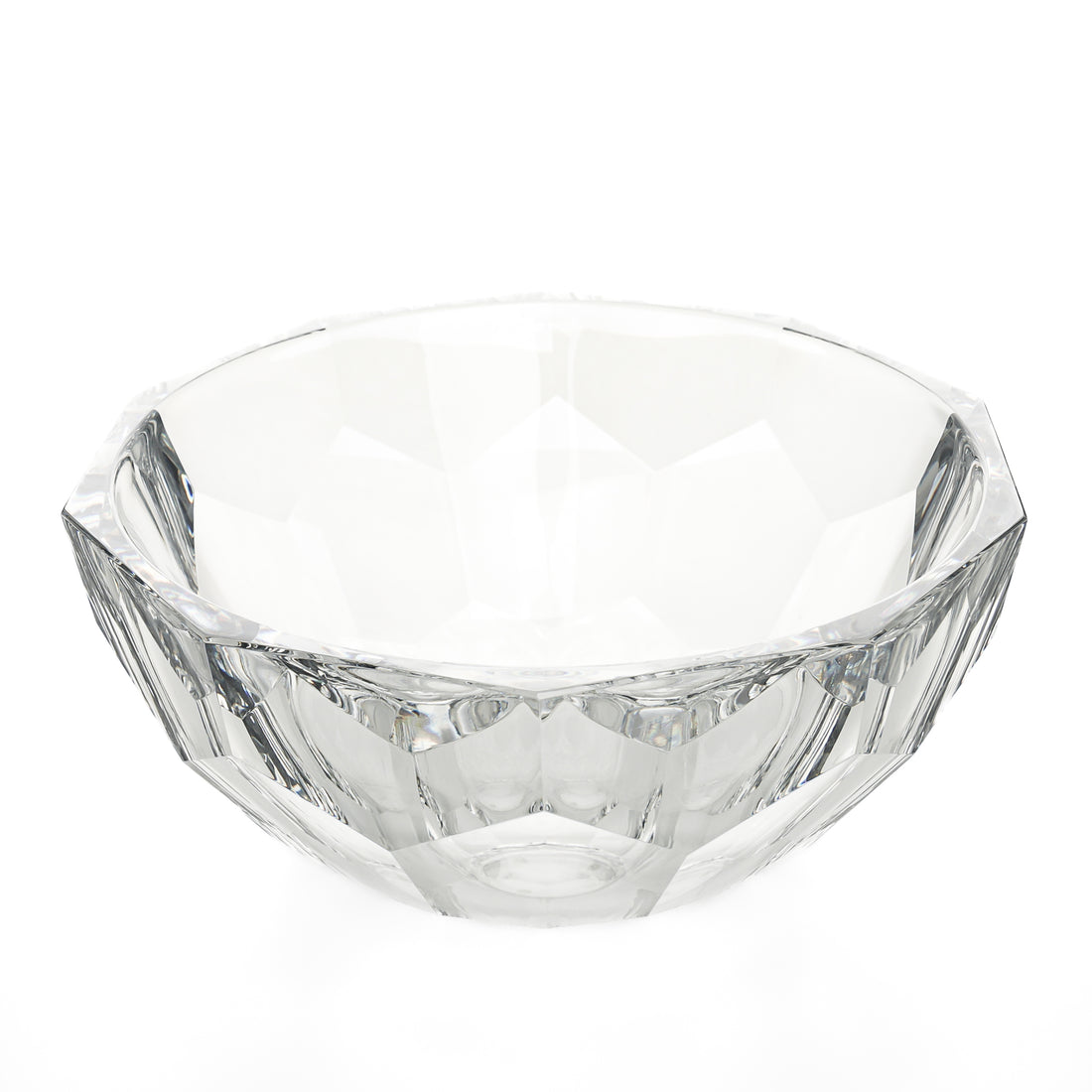 CLAUS JOSEF RIEDEL Faceted Crystal Bowl