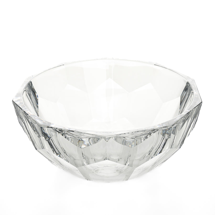 CLAUS JOSEF RIEDEL Faceted Crystal Bowl