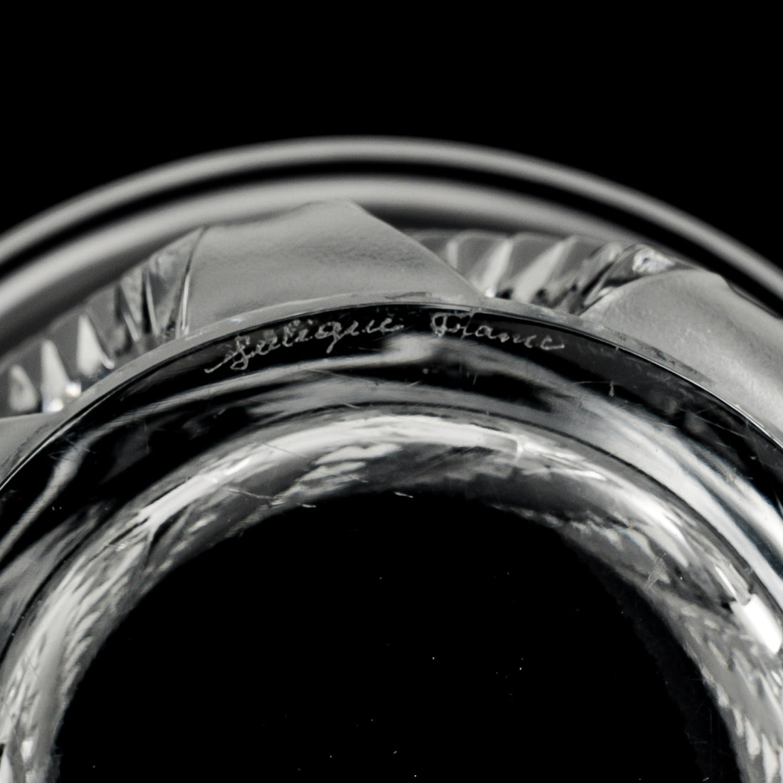 LALIQUE Lobelia Vase