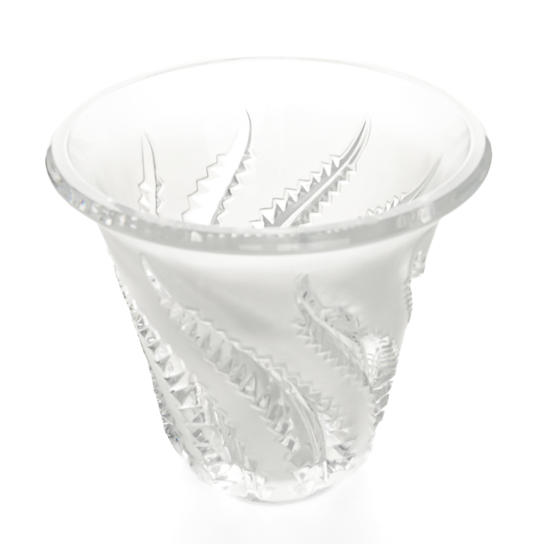 LALIQUE Lobelia Vase