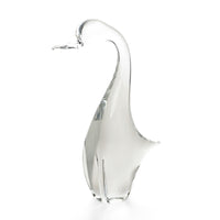 CHALET ART GLASS Swan/Goose - Clear