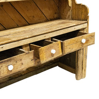 Antique Primitive Pine Welsh Dresser