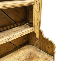 Antique Primitive Pine Welsh Dresser