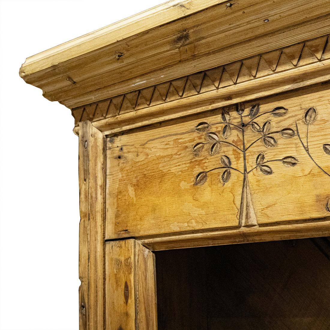 Antique Primitive Pine Welsh Dresser