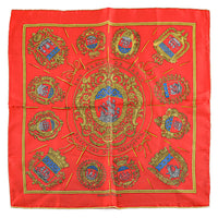 HERMES Silk Scarf  45- Les Armes De Paris