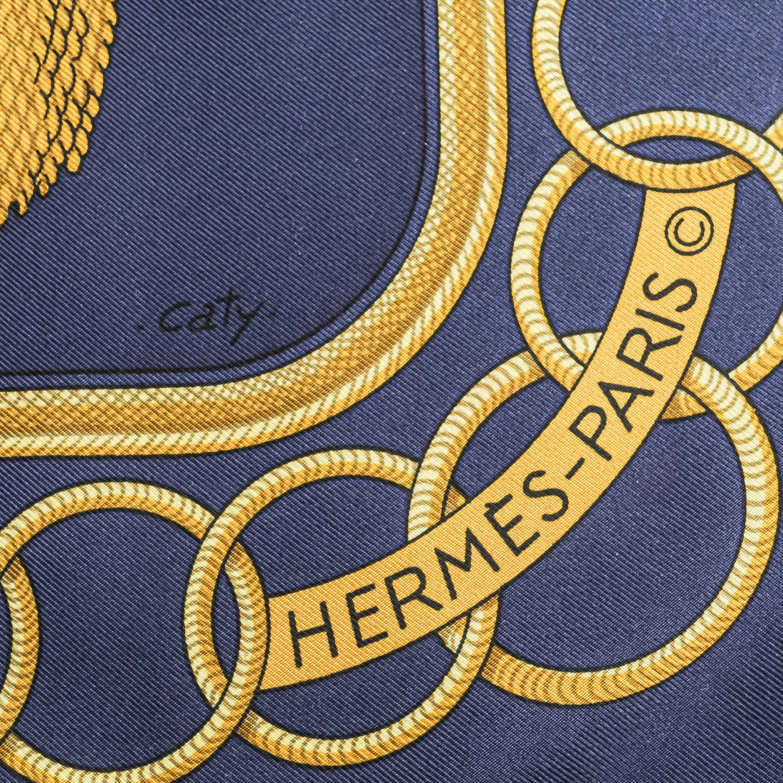 HERMES Silk Scarf 90 - Epaulettes