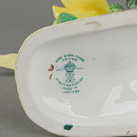 CROWN STAFFORDSHIRE J.T. Jones Figurine Parakeets On Branch