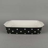 SPODE Baking Days Black Roasting/Bake Dish