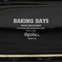 SPODE Baking Days Black Roasting/Bake Dish