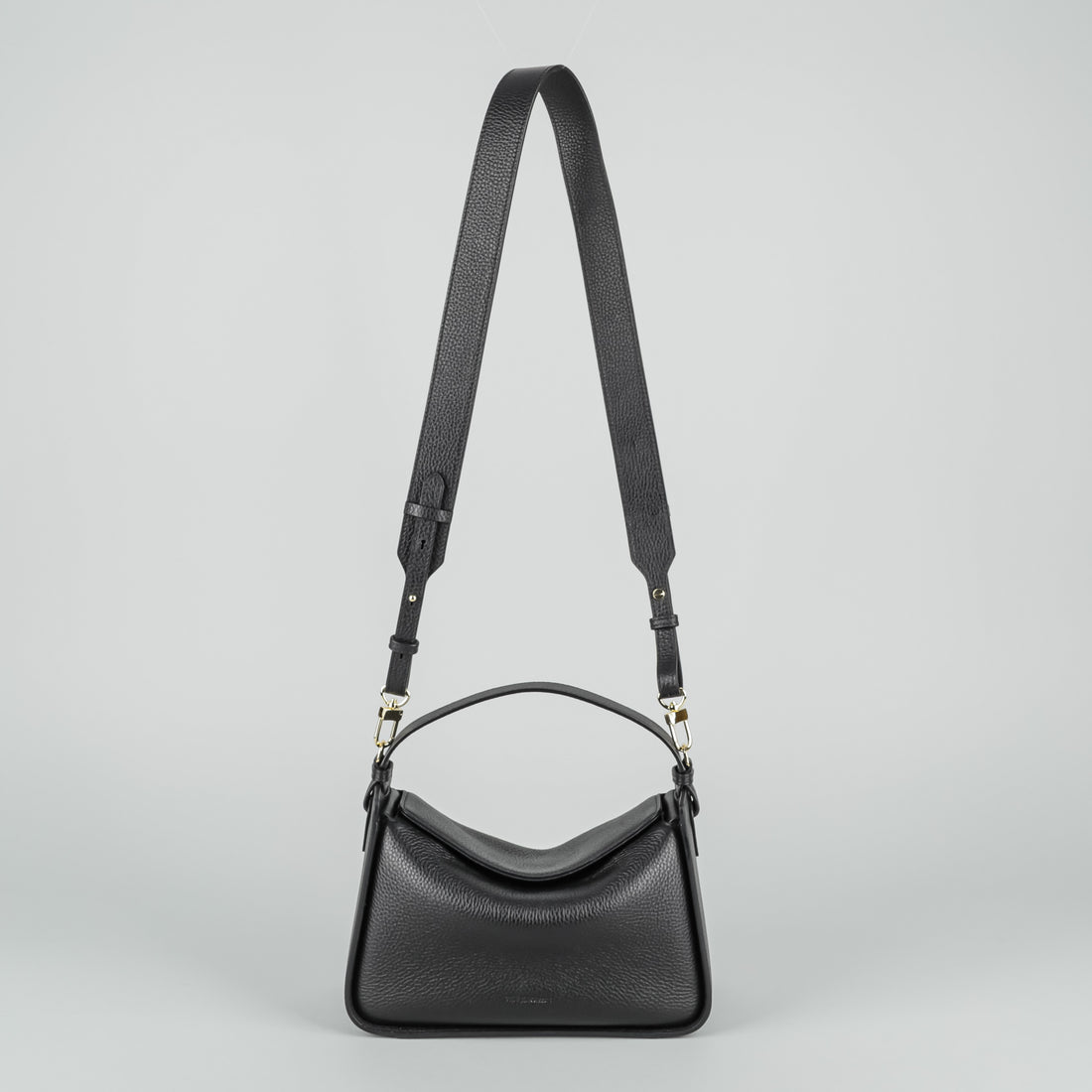 THE HORSE "Clementine Bag" Black Leather