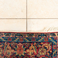 Hand Knotted Wool Superfine Antique Kashan Rug