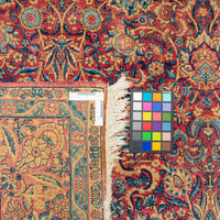 Hand Knotted Wool Superfine Antique Kashan Rug