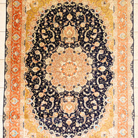 Superfine Hand Knotted Wool Persian Rug