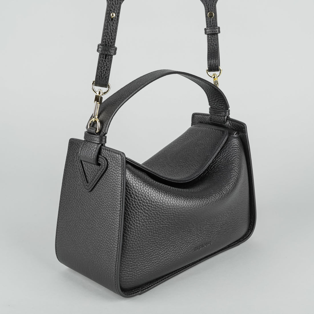 THE HORSE "Clementine Bag" Black Leather