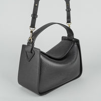 THE HORSE "Clementine Bag" Black Leather