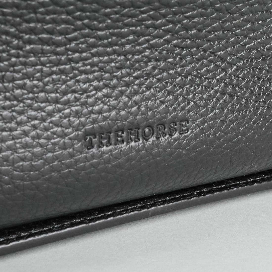 THE HORSE "Clementine Bag" Black Leather