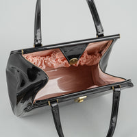 ELIZABETH ARDEN 1960 Black Toiletry Purse
