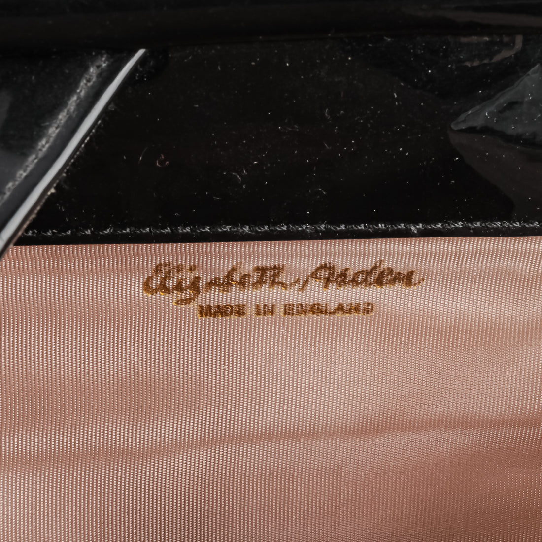 ELIZABETH ARDEN 1960 Black Toiletry Purse