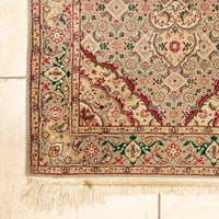 Wool Persian Style Runner 96"x31" Fringe Wear/Soiling