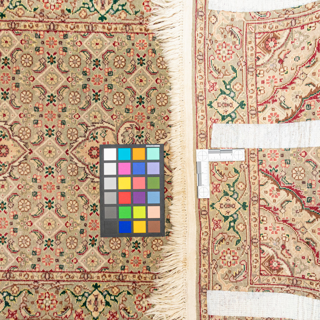 Wool Persian Style Runner 96"x31" Fringe Wear/Soiling