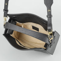 THE HORSE "Clementine Bag" Black Leather