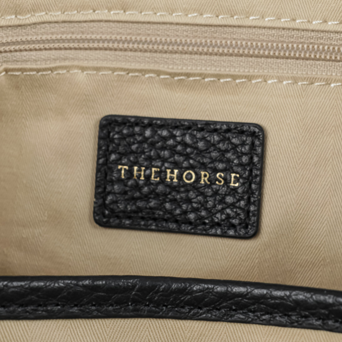 THE HORSE "Clementine Bag" Black Leather
